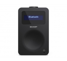 Sharp DR-430(BK) Digital Radio, FM/DAB/DAB+, Bluetooth 5.0, Midnight Black Sharp | Midnight Black | DR-430(BK) | Digital Radio | Bluetooth | FM radio | Headphone out