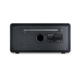 Sharp DR-450(BK) Digital Radio, FM/DAB/DAB+, Bluetooth 4.2, Alarm function, Midnight Black | Sharp | Digital Radio | DR-450(BK) | Midnight Black | Bluetooth | FM radio