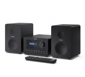 Sharp XL-B520D(BK) Tokyo Hi-Fi Micro System 2.0, FM/DAB/DAB+/USB, CD, Bluetooth 5.0, Aux-in, Black | Sharp | Tokyo Hi-Fi Micro System 2.0 | XL-B520D(BK) | Black | USB port | AUX in | Bluetooth | CD player | FM radio