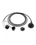 EV+ Charging Cable Extender Type 2 32A 3 phase 5m | EV+ | EV-CB-EXT-T2-32-3P-W-5m | EV+ Charging Cable Extender Type 2 32A 3 phase | 5 m