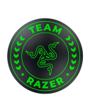 Razer Team Razer Floor Mat 100% Recycled Polyester Velvet/100% Recycled Non-woven Fabric | Floor Rug | Black/Green