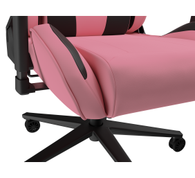 Genesis Gaming Chair Nitro 720 Backrest upholstery material: Eco leather, Seat upholstery material: Eco leather, Base material: Metal, Castors material: Nylon with CareGlide coating | Black/Pink