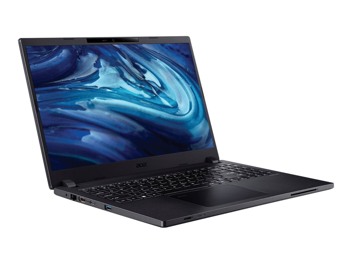 Acer TravelMate   TMP215-54-504R Black 15.6 " IPS FHD 1920 x 1080 Intel Core i5 i5-1235U 8 GB SSD 256 GB Intel UHD Graphics No Optical drive Windows 11 Pro Keyboard language English Keyboard backlit Warranty 36 month(s) Battery warranty 12 month(s)