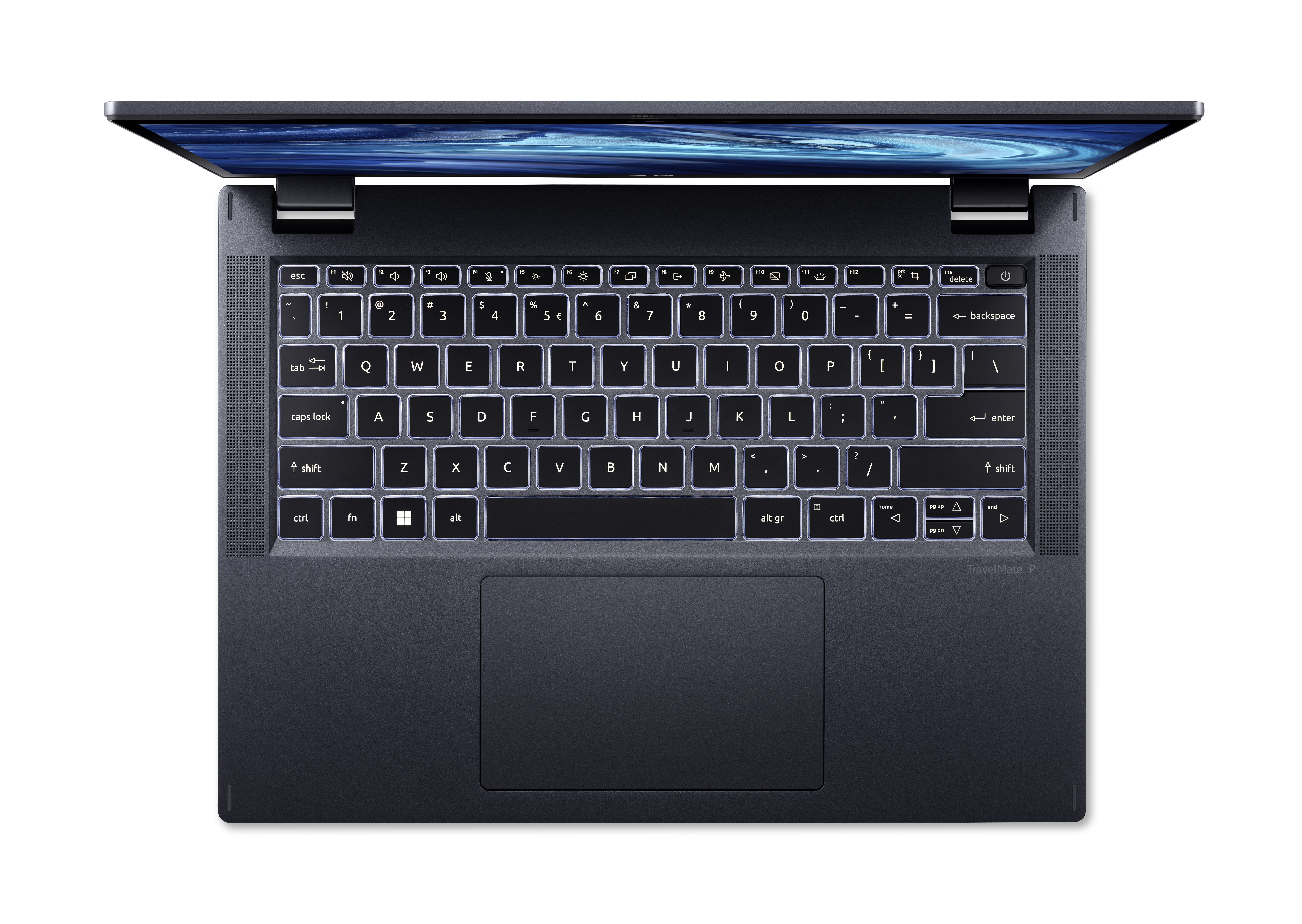 Acer | TravelMate | TMP414-52-75NB | Blue | 14 " | IPS | WUXGA | 1920 x 1200 | Intel Core i7 | i7-1260P | 32 GB | Solid-state drive capacity 1000 GB | Intel Iris Xe Graphics | No Optical drive | Windows 11 Pro | Keyboard language English | Keyboard backli