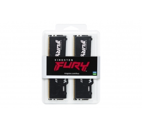 Kingston Fury Beast 16GB DDR5, 6000 MHz, CL36, 288-Pin, DIMM Kit (8GB x 2) | Kingston | Fury Beast | 16 GB | DDR5 | 6000 MHz