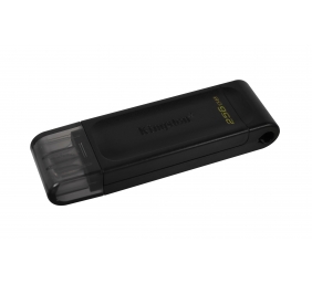 Kingston | USB Flash Drive | DataTraveler 70 | 256 GB | USB 3.2 Gen 1 Type-C | Black