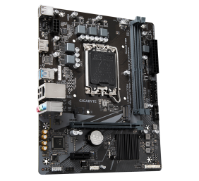 Gigabyte | H610M K DDR4 1.0 M/B | Processor family Intel | Processor socket  LGA1700 | DDR4 DIMM | Memory slots 2 | Supported hard disk drive interfaces 	SATA, M.2 | Number of SATA connectors 2 | Chipset Intel H610 Express | Micro ATX