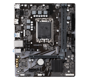 Gigabyte | H610M K DDR4 1.0 M/B | Processor family Intel | Processor socket  LGA1700 | DDR4 DIMM | Memory slots 2 | Supported hard disk drive interfaces 	SATA, M.2 | Number of SATA connectors 2 | Chipset Intel H610 Express | Micro ATX