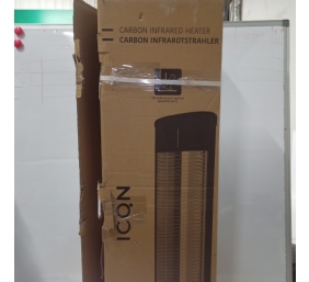 Ecost prekė po grąžinimo ICQN 2300 vatų stovintis šildytuvas, 4 šilumos nustatymai per nuotolinio va