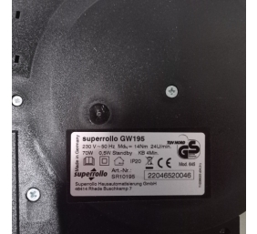 Ecost prekė po grąžinimo Superrollo elektrinis garažo durų diržas, FlushMounted