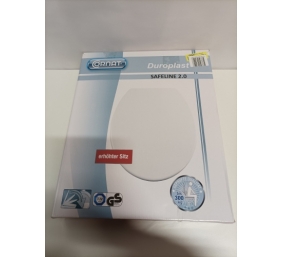 Ecost prekė po grąžinimo Cornat Safeline 2.0 tualeto sėdynė Classic White