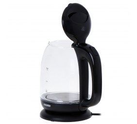 Mesko | Kettle | MS 1302b | Electric | 2200 W | 1.7 L | Glass | 360° rotational base | Black