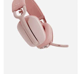Logitech Zone Vibe 100 Belaidės ausinės, Bluetooth, Rose