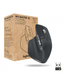 Logitech MX Master 3S for Business Belaidė pelė RF Wireless + Bluetooth, Laser, 8000 DPI, Graphite