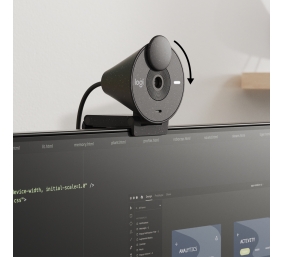 Internetinė kamera Logitech Brio 300 (960-001436) Full HD, Graphite