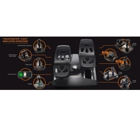 Thrustmaster | Joystick T 16000M Flight Pack | Black