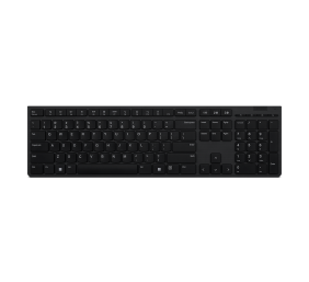 Lenovo | Professional Wireless Rechargeable Keyboard | 4Y41K04075 | Keyboard | Wireless | NORD | m | Grey | g | Scissors switch keys