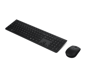 Lenovo | Professional Wireless Rechargeable Keyboard and Mouse Combo Nordic | Keyboard and Mouse Set | Wireless | Mouse included | NORD | Bluetooth | Grey | Wireless connection