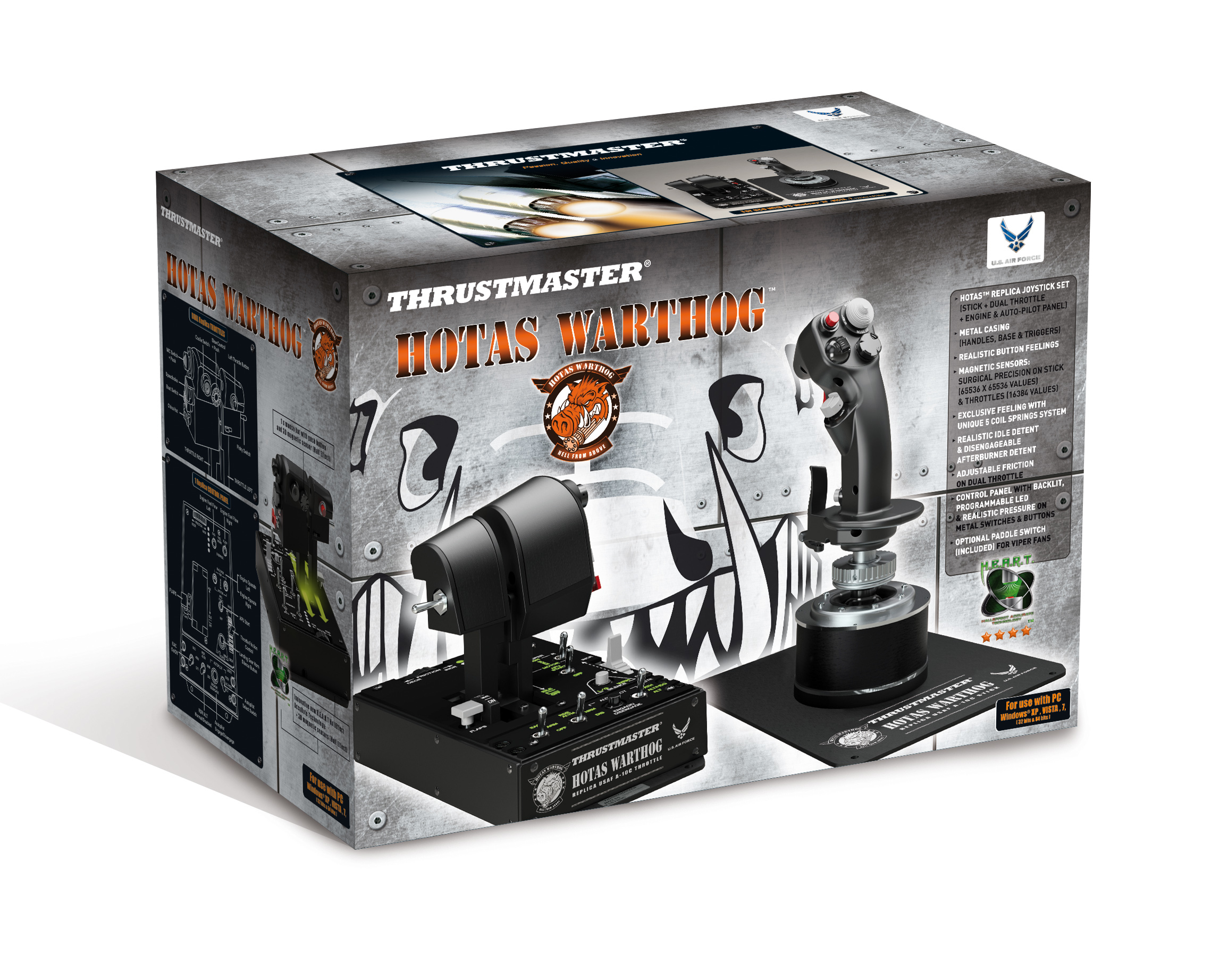 Thrustmaster | Joystick Warthog | Black