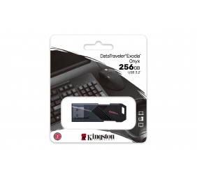 Kingston | DataTraveler | Exodia Onyx | 256 GB | USB 3.2 | Black
