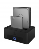 Raidsonic | Icy Box | IB-1232CL-U3 Dockingstation, 2x SATA 2.5" and/or 3.5" to 1x USB 3.2 Gen 1 Host + UASP