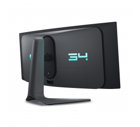 Dell Alienware AW3423DWF Monitorius 34'' OLED Curved UWQHD 3440x1440, 0.1ms, 250 cd/m2, 165Hz, Black