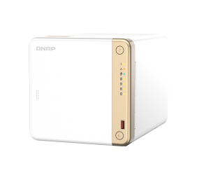 QNAP 4-Bay TS-462-2G	 Intel Celeron N4505 dual-core Processor frequency 2.0 GHz 2 GB DDR4