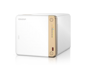 QNAP 4-Bay TS-462-2G	 Intel Celeron N4505 dual-core Processor frequency 2.0 GHz 2 GB DDR4