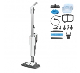 Polti | Steam mop with integrated portable cleaner | PTEU0304 Vaporetto SV610 Style 2-in-1 | Power 1500 W | Steam pressure Not Applicable bar | Water tank capacity 0.5 L | Grey/White