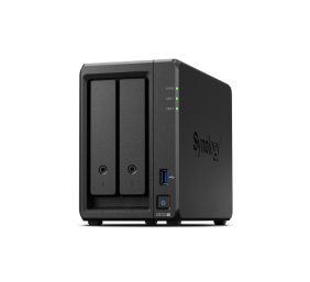 Synology DS723+ 2-bay/AMD Ryzen R1600/2-core 2.6 (base)/3.1 (turbo) GHz/2GB DDR4/2 x 3.5"xHot swap/2x1GbE/1xUSB3.2/eSATA/RAID 0,1/3Y | Synology | 2-Bay | DS723+ | AMD | Ryzen R1600 | Processor frequency 2.6 GHz | 2 GB