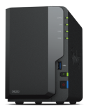 Synology DS223 Up to 2 HDD/SSD Hot-Swap, RTD1619B, Processor frequency 1.7 GHz, 2 GB, DDR4, RAID  Basic, JBOD, RAID 0, RAID 1, 1x1GbE/3xUSB 3.2Gen1, 1x Fans 92 mm x 92 mm