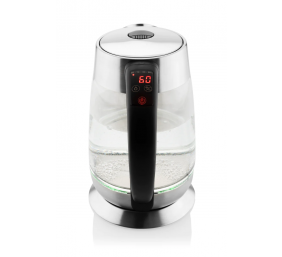 Gallet | Kettle | GALBOU792 | Electric | 2200 W | 1.8 L | Glass | 360° rotational base | Black