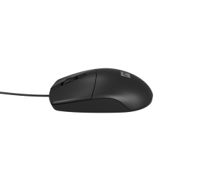 Natec | Mouse | Optical | Wired | Black | Ruff 2