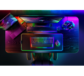 Razer BlackWidow V4 Pro Žaidimų klaviatūra laidinė, USB QWERTY, US, Green Switch, Juoda