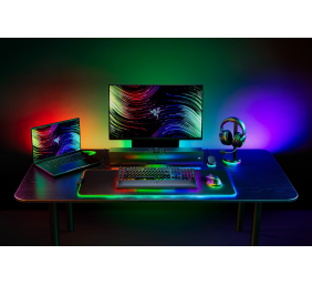 Razer BlackWidow V4 Pro Laidinė žaidimų klaviatūra RGB, Yellow Linear Switch, US, Juoda