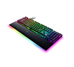 Razer BlackWidow V4 Pro Laidinė žaidimų klaviatūra RGB, Yellow Linear Switch, US, Juoda