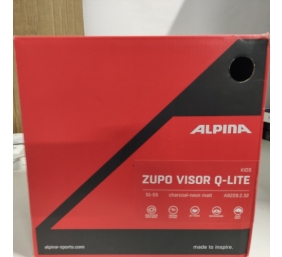 Ecost prekė po grąžinimo Alpina Zupo Visor qlite unisex vaikų slidinėjimas HEL