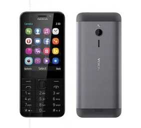 Ecost prekė po grąžinimo Nokia RM1172 Dark Silver mobilusis telefonas 230, 7,11 cm (2,8 c