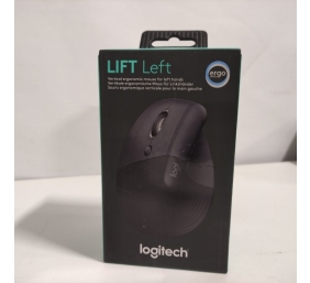 Ecost prekė po grąžinimo Logitech Lift Left Vertical Ergonomic Mouse, kairiarankė belaidė