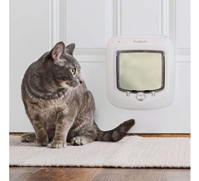 Ecost prekė po grąžinimo PetSafe Microchip Cat atvartas, akumuliatoriaus valdomas naminių