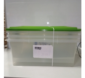 Ecost prekė po grąžinimo Rotho Compact 3Piece rinkinio saugojimo dėžutė 38L su dangčiu, p