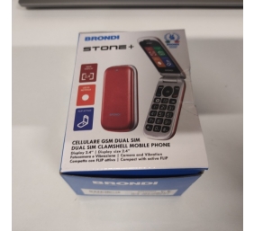 Ecost prekė po grąžinimo Brondi Stone+, mobilusis telefonas, GSM, talpa: 16 GB, [Italija]