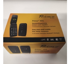 Ecost prekė po grąžinimo Primo 401 by Doro GSM mobilusis telefonas su dideliu apšviestu s
