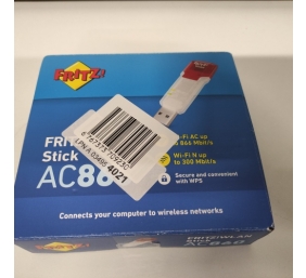 Ecost prekė po grąžinimo AVM Fritz! Wlan Stick AC 860 (866 Mbps (5 GHz), 300 Mbps (Wlan N