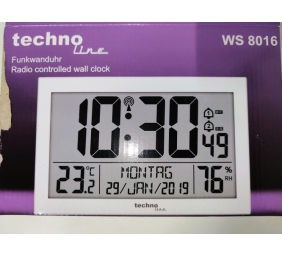 Ecost prekė po grąžinimo Technoline WS WS8016 Šiuolaikinis skaitmeninis radijo valdomas s