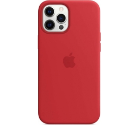 Ecost prekė po grąžinimo Apple Silicone dėklas su Magsafe (iPhone 12 Pro Max) Raudona