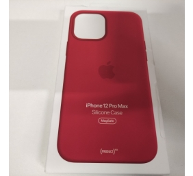 Ecost prekė po grąžinimo Apple Silicone dėklas su Magsafe (iPhone 12 Pro Max) Raudona