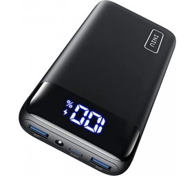 Ecost prekė po grąžinimo Iniu Power Bank, Compact LED ekranas, 20000 mAh išorinė baterija