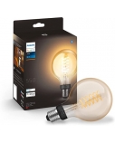 Ecost prekė po grąžinimo Philips Lighting Hue White filament G93 lemputė su pritvirtintu