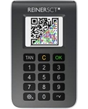 Ecost prekė po grąžinimo Reiner SCT tanJack nuotrauka QR I Chip Tan generatorius internet